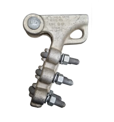 Grapa retención aluminio tipo pistola 1/0 - 266.8 AWG 3 UES
