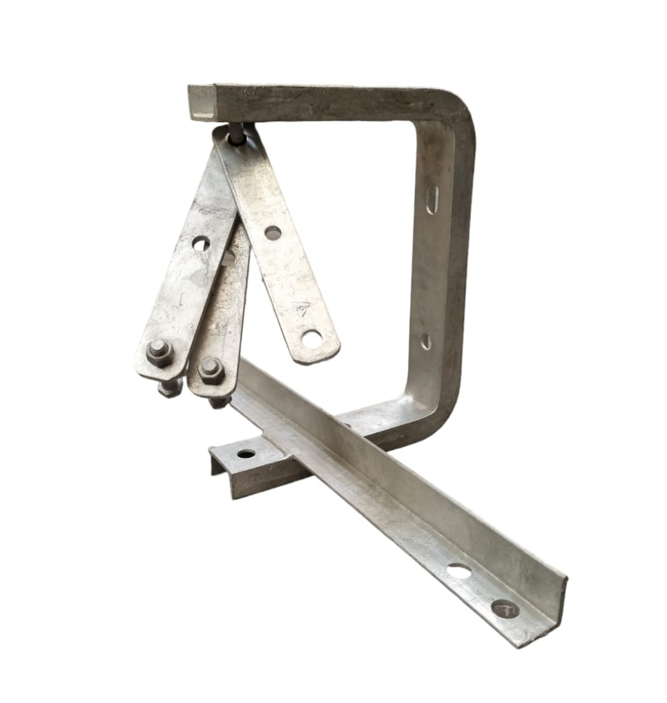  SOPORTE ANGULAR TIPO 2 15KV 3PLATINAS +PERNO 5/8 